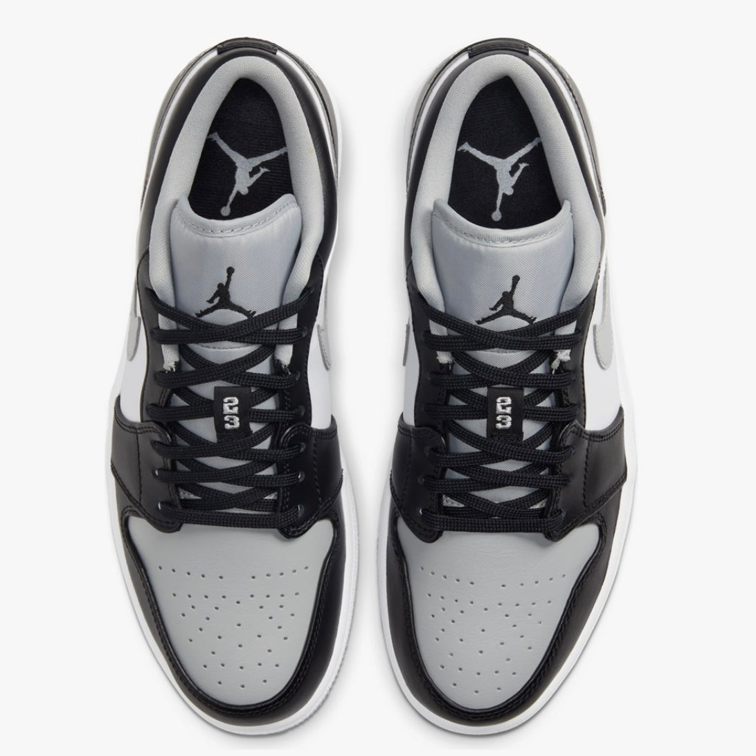 Jordan 1 Low “ Black / Light Smoke Grey ‘’ Ath