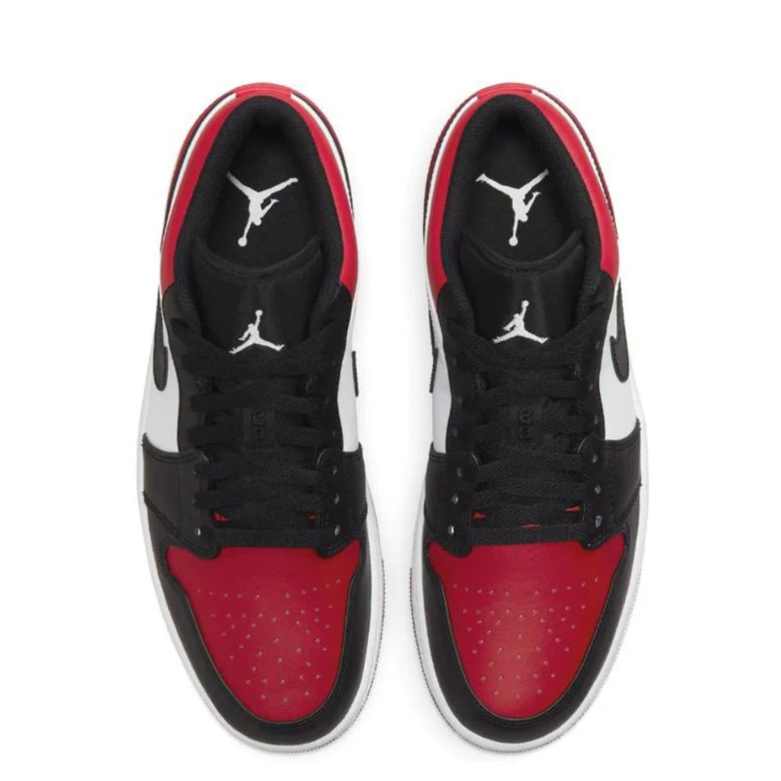 Jordan 1 Low “ Bred Toe ‘’ Ath