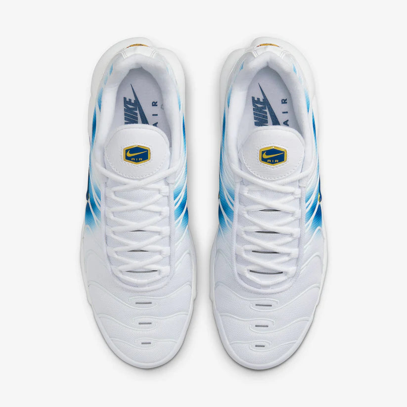 Nike Air Max Plus TN - “Spray Paint Swoosh White/Blue” Ath