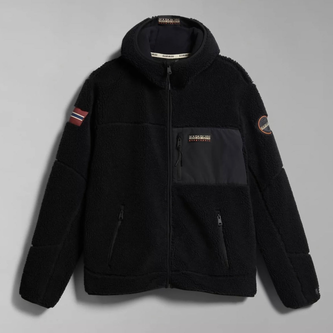 Napapijri Yupik Fleece FullZip Black