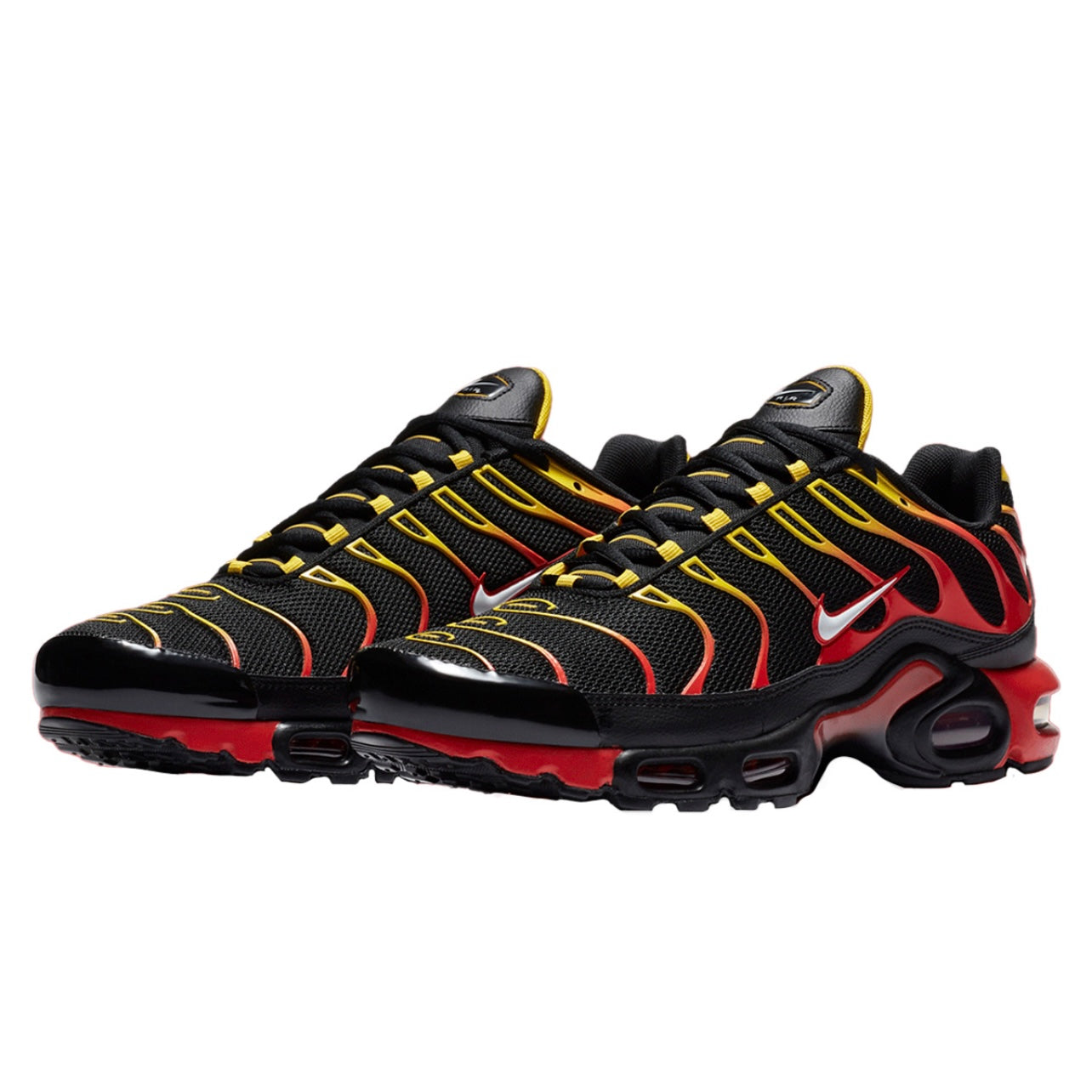 Nike Air Max Plus Gradient Black / Red Yellow Ath