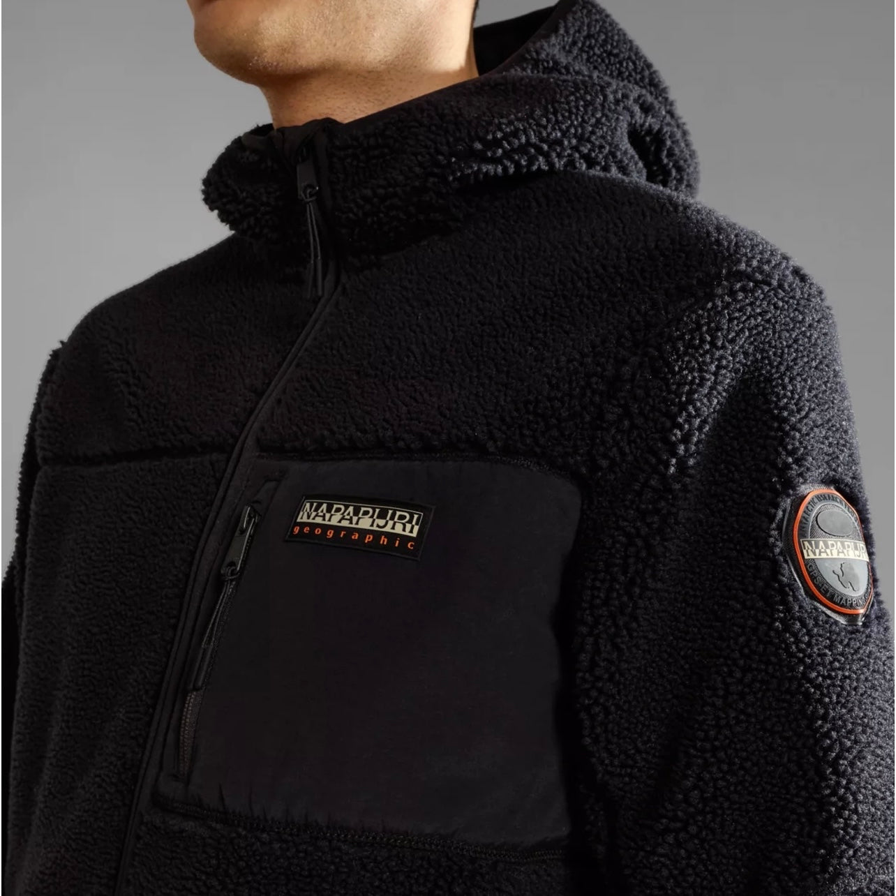 Napapijri Yupik Fleece FullZip Black