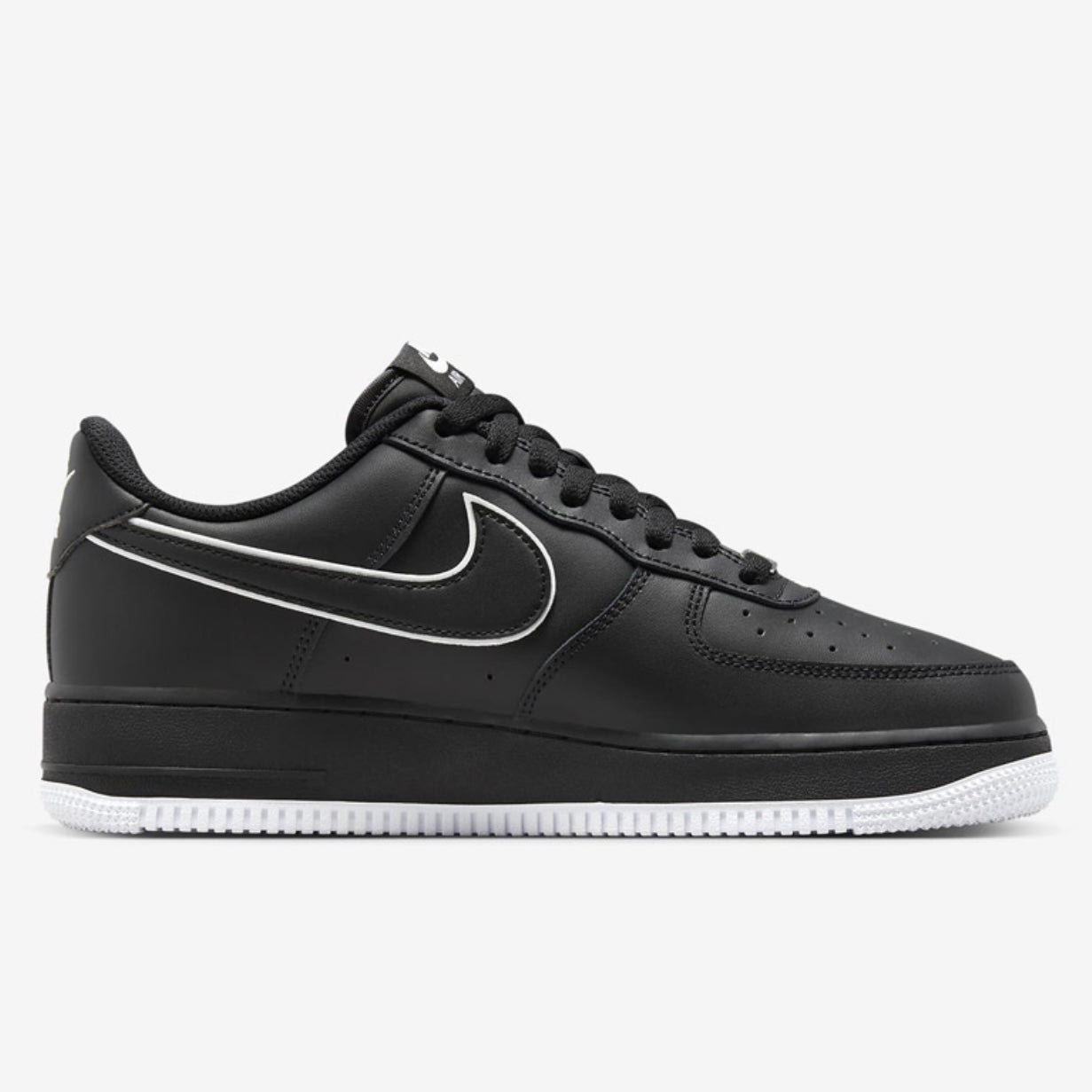 Nike Air Force 1 '07 Low Black White Sole Ath