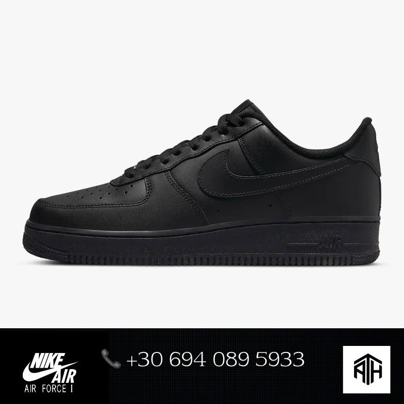 Nike Air Force 1 '07 - ''Total Black'' Ath