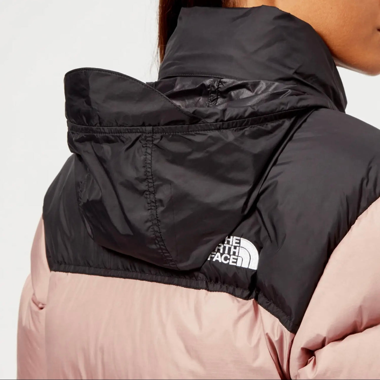 The north face hot sale misty rose nuptse