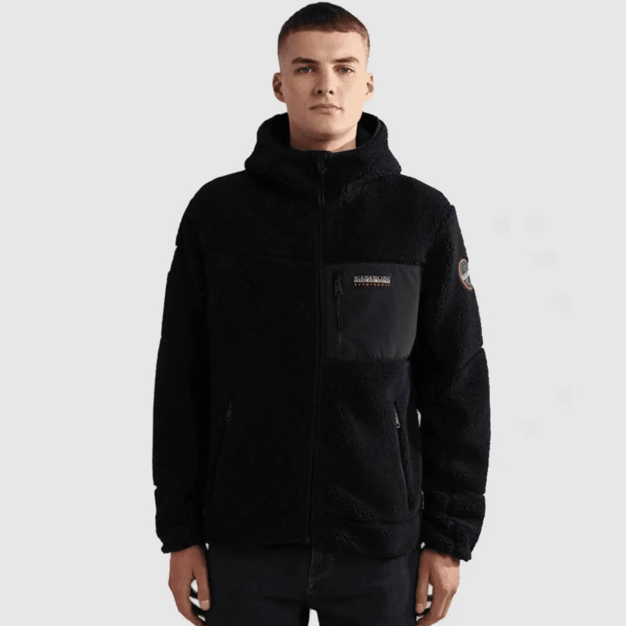 Napapijri Yupik Fleece FullZip Black