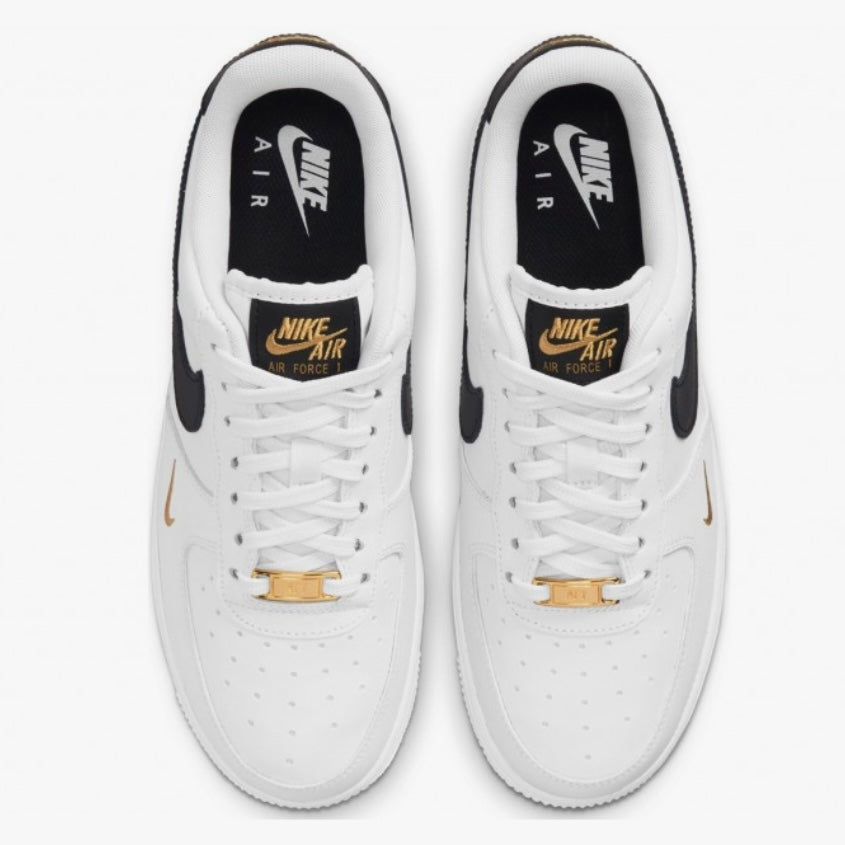 Nike Air Force 1 Low ‘07 “Essential White Black Gold” Ath