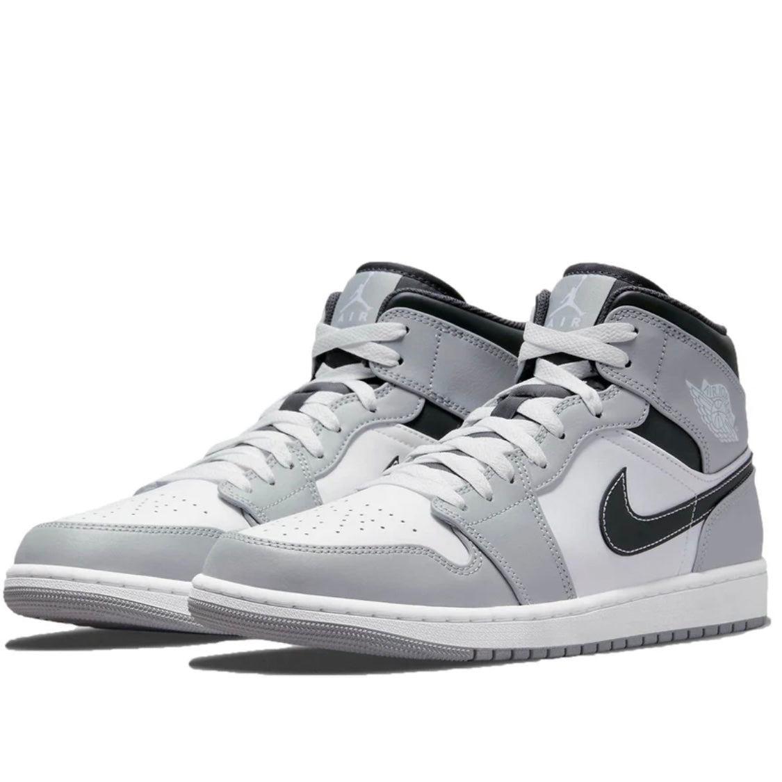 Air Jordan 1 Mid “ Light Smoke Grey”